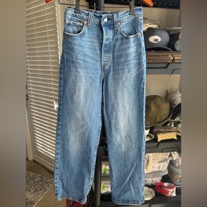 Levi’s Ribcage Straight Ankle Jeans W26